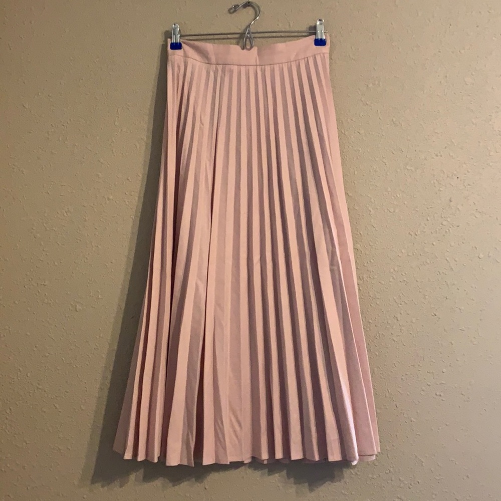 Pink Small Midi Skirt from Simple Retro
